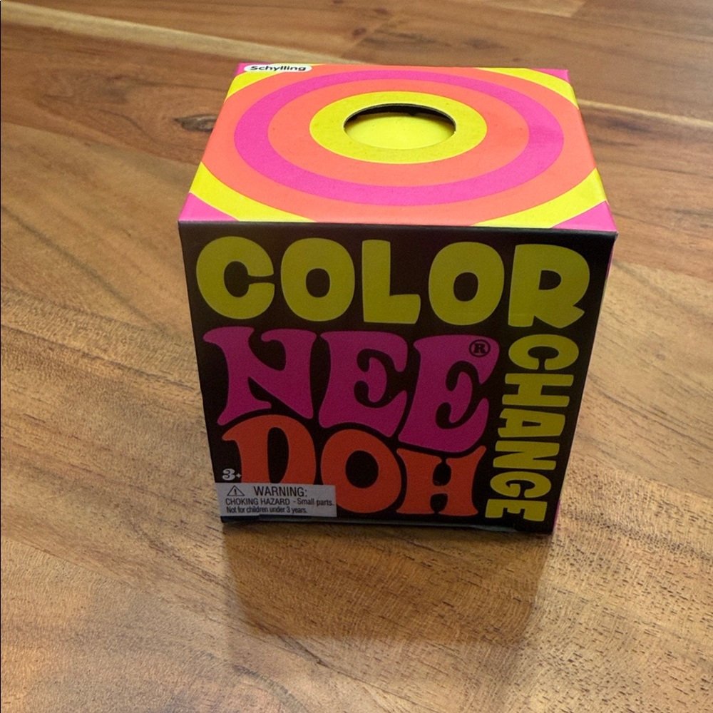 Color Change Sensory Stress Ball - Pink, Yellow & Orange